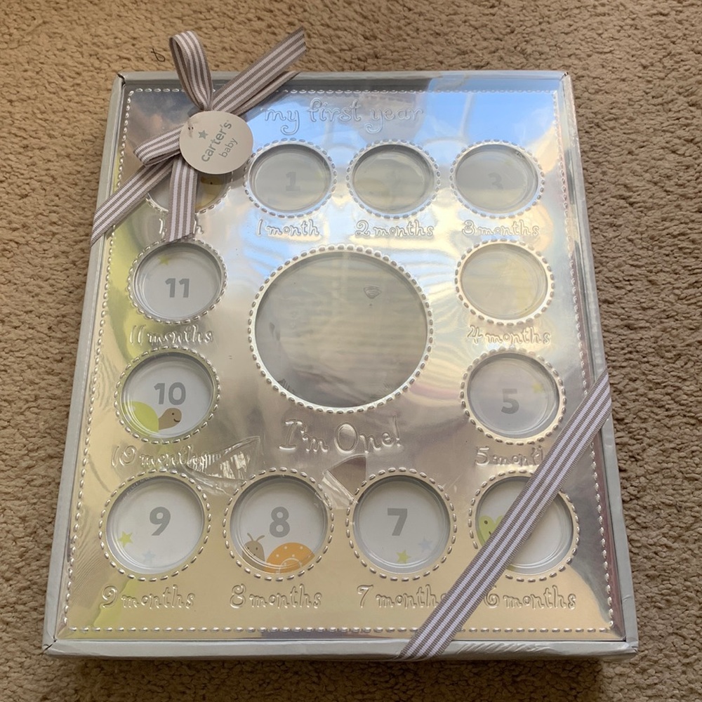 My first year photo frame